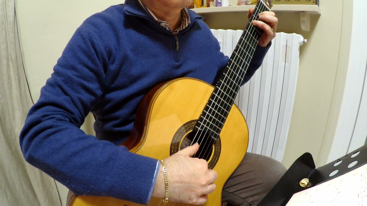 Boulavogue (Irish traditional) classical guitar solo