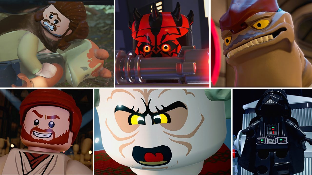LEGO Star Wars: Сага о Скайуокерах — забавные моменты и мемы (часть 1)