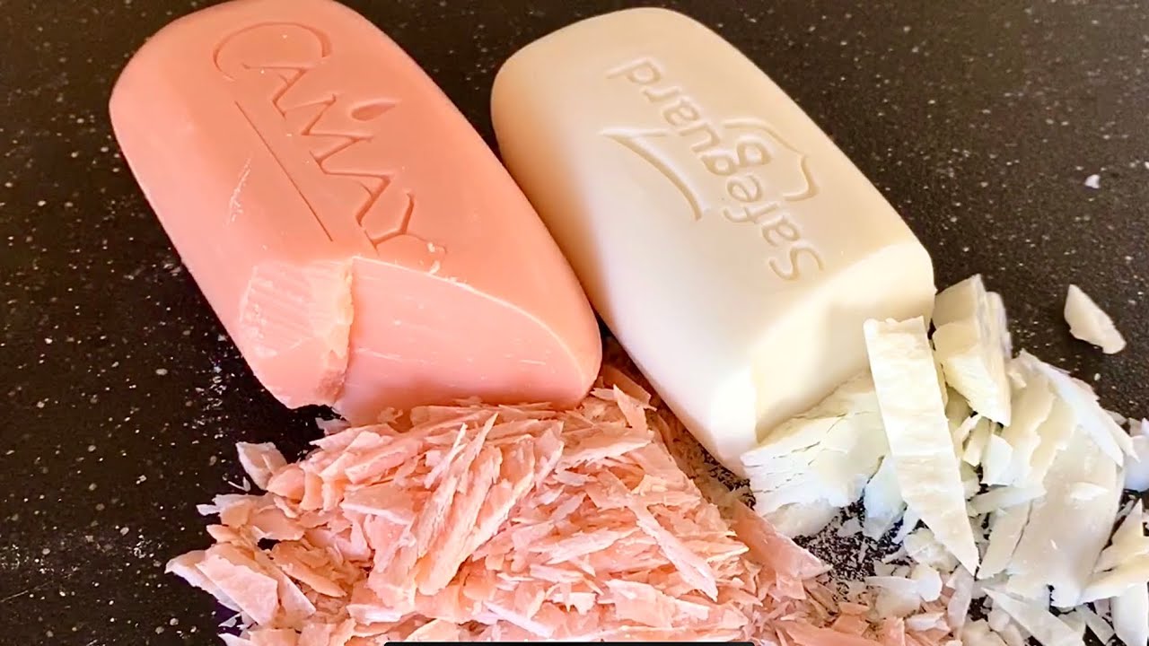 Slicing Hard Soaps- ASMR