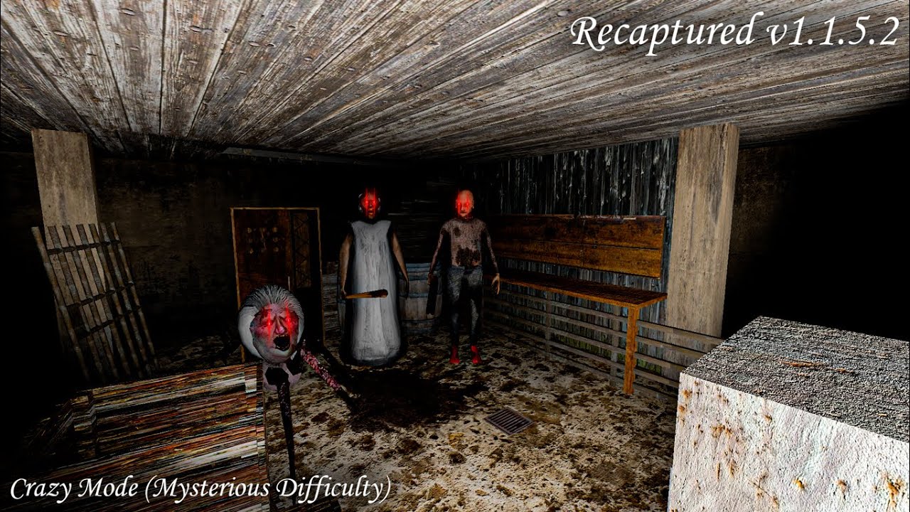 Granny Recaptured (PC) v1.1.5.2 - But Wtih Crazy Mode (Mysterious Difficulty)
