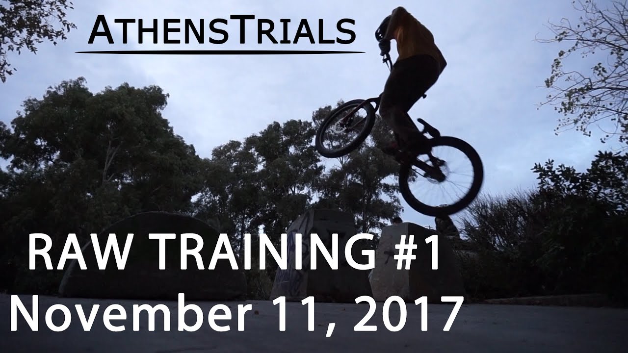 RAW TRAINING #1 - Visiting old spots and trying new lines - Nov11, 2017
