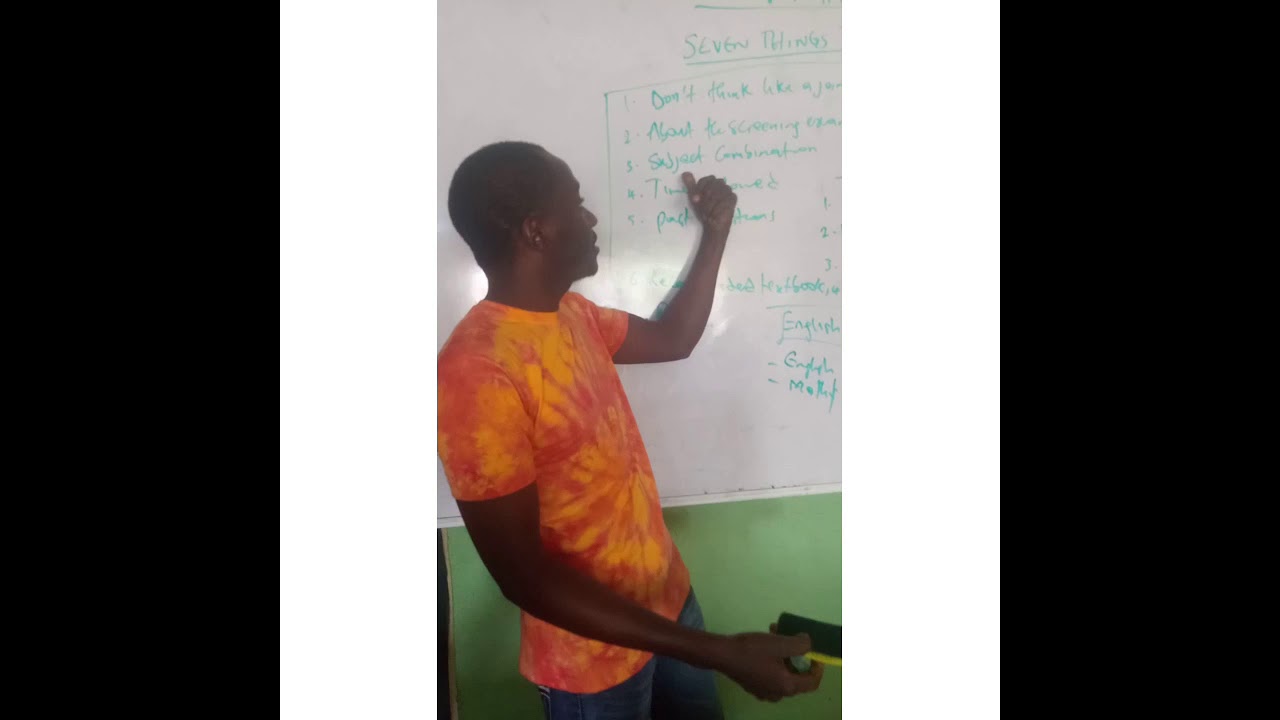 How I got 88 percent in my unilorin post utme exam (part 2)// Complete video By Jamal1k