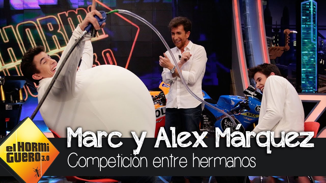 Competición entre Álex y Marc Márquez en El Hormiguero 3.0