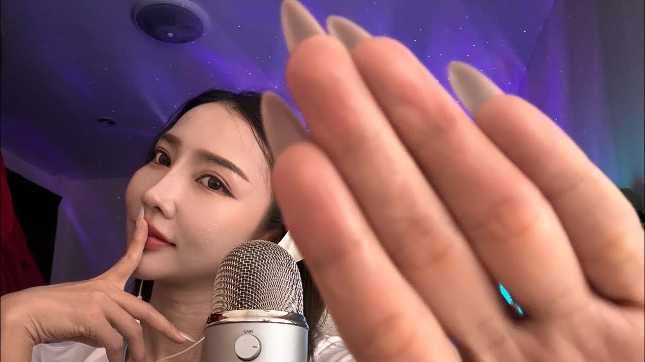 ASMR spit painting ทําให้คุณผ่อนคลาย100%
