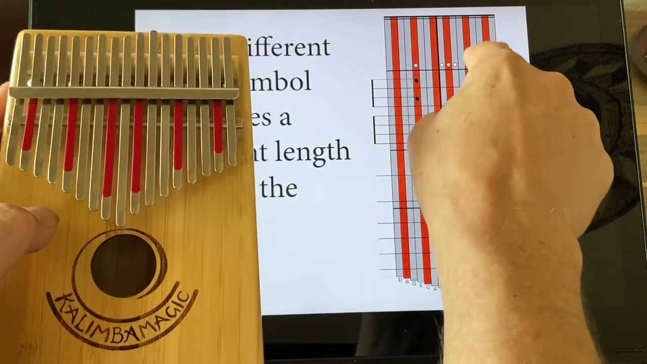 Understanding Kalimba Tablature