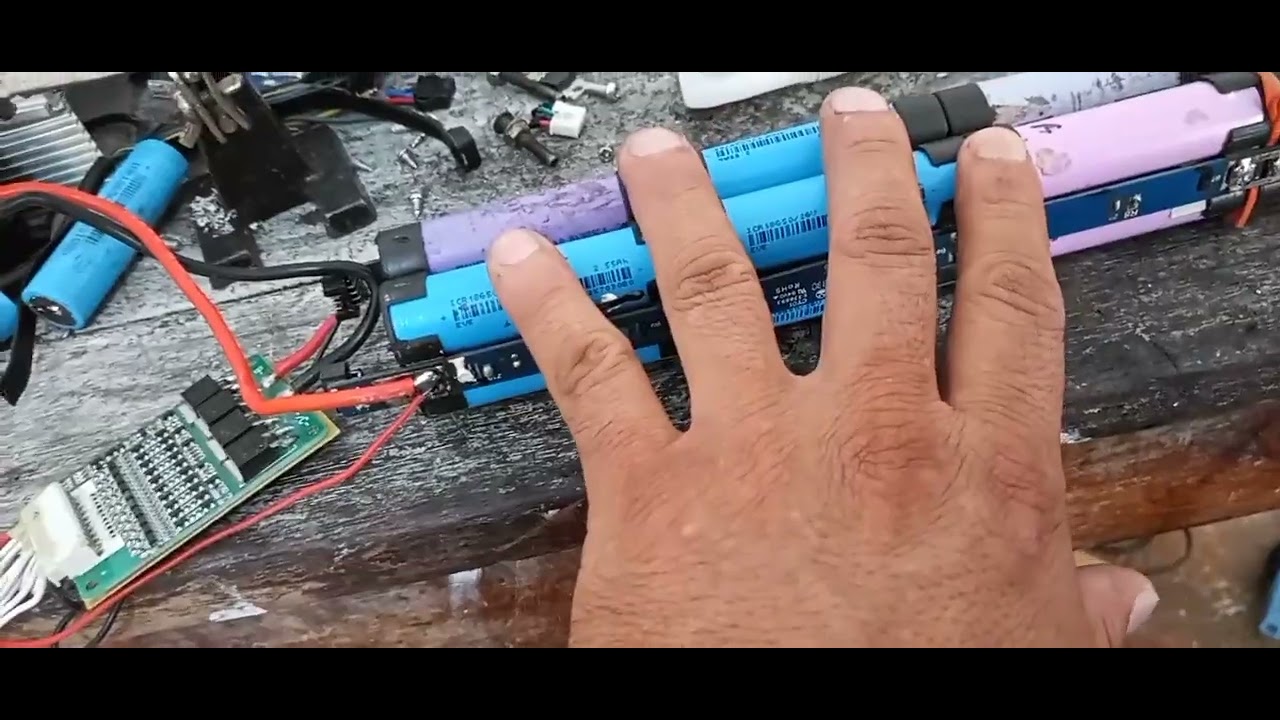 RoRoTEC adaptar bms de hoverboard (malumeta) a otra bateria