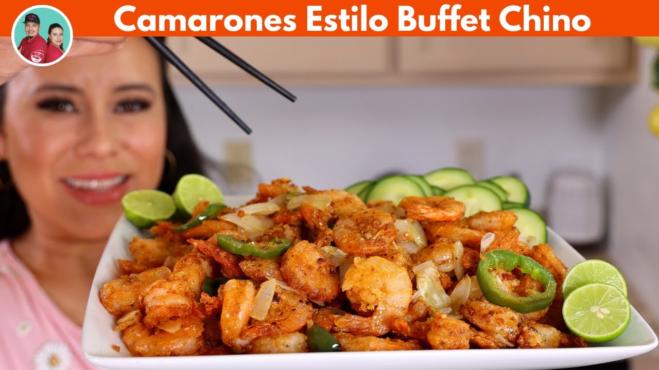 Camarones Como los del Buffet Chino  | Receta Sencilla que puedes hacer en Casa