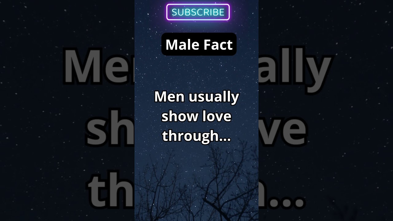 How Men Show Love Without Saying It 💪
