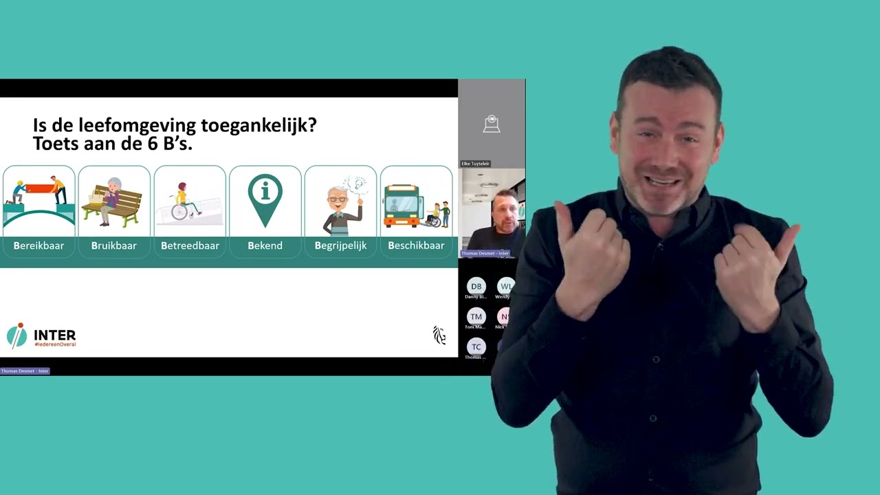toegankelijke stemlokalen (met Vlaamse gebarentaal)