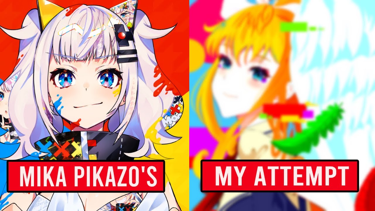 I tried to draw like Mika Pikazo to learn her distinct art style