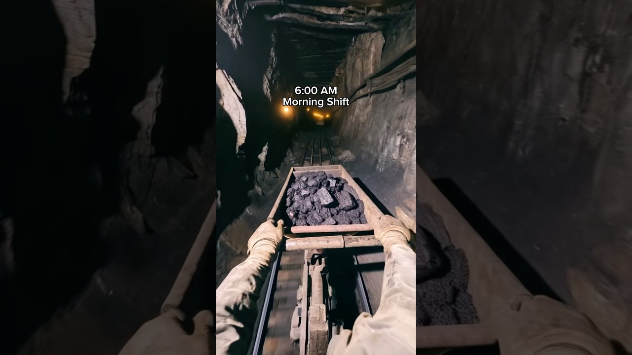 Day in the life of a Coal Miner in Pennsylvania 1900 #coalminer #ai #history