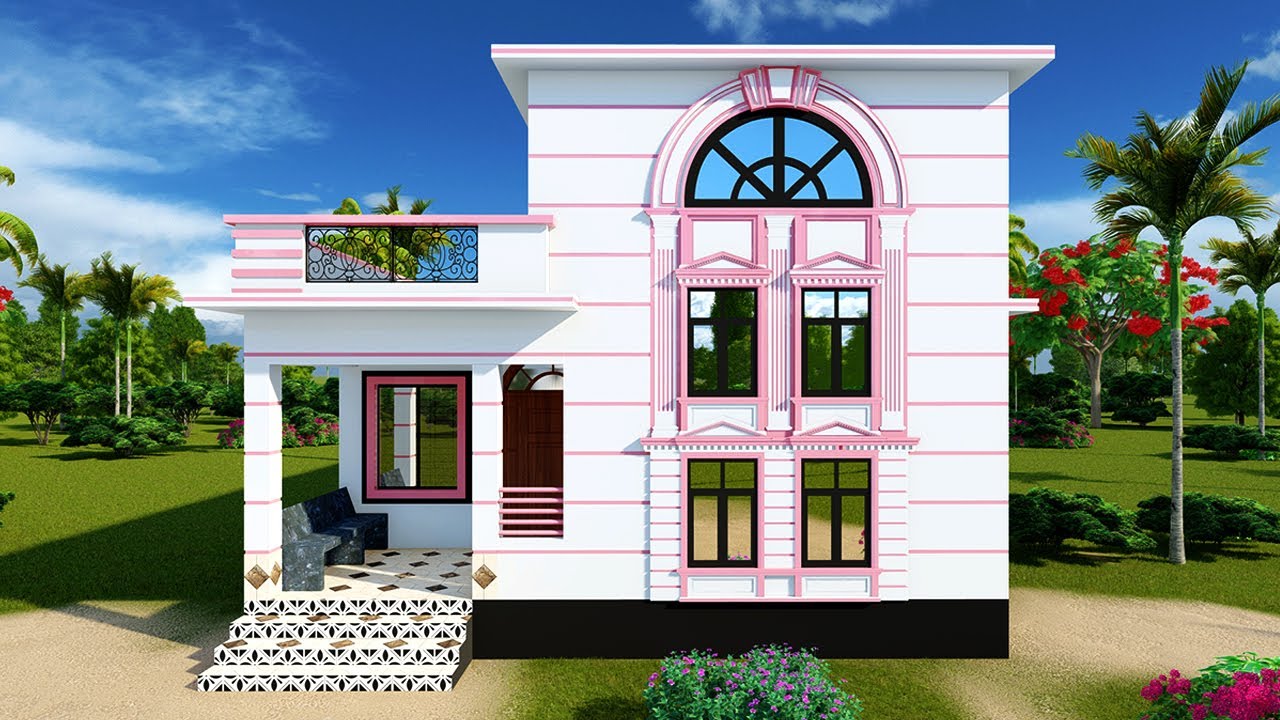 লম্বা জমিতে চমৎকার বাড়ির ডিজাইন । 4 bedroom house 2022। বাড়ির ডিজাইন ও খরচ।