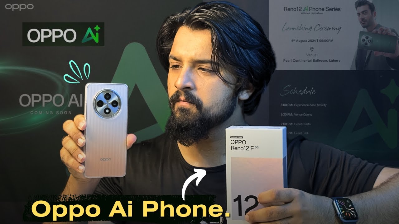 Oppo Reno 12F - Unboxing and Detailed Review with Camera Test ft. Oppo Ai⚡️aka Oppo F27 5G