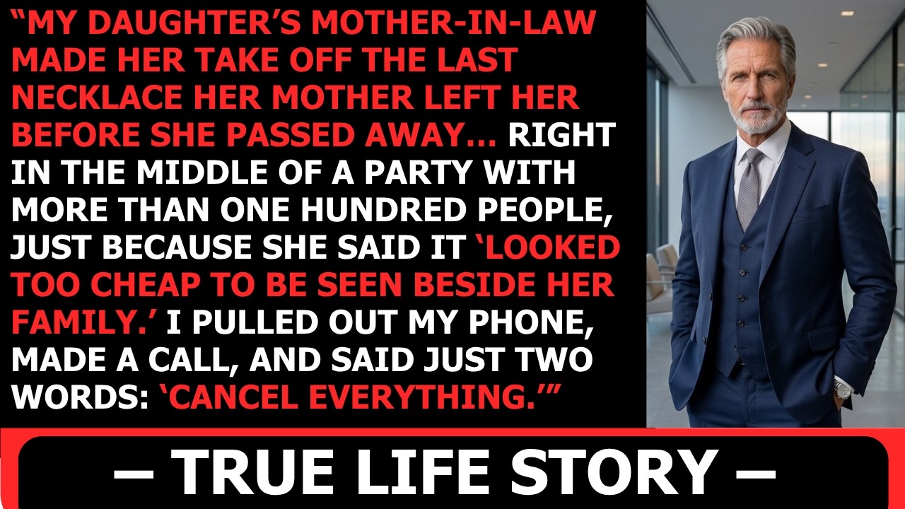 My Daughter&rsquo;s In-Laws Humiliated Her. I Made One Call: &ldquo;Cancel Every Contract!&rdquo;