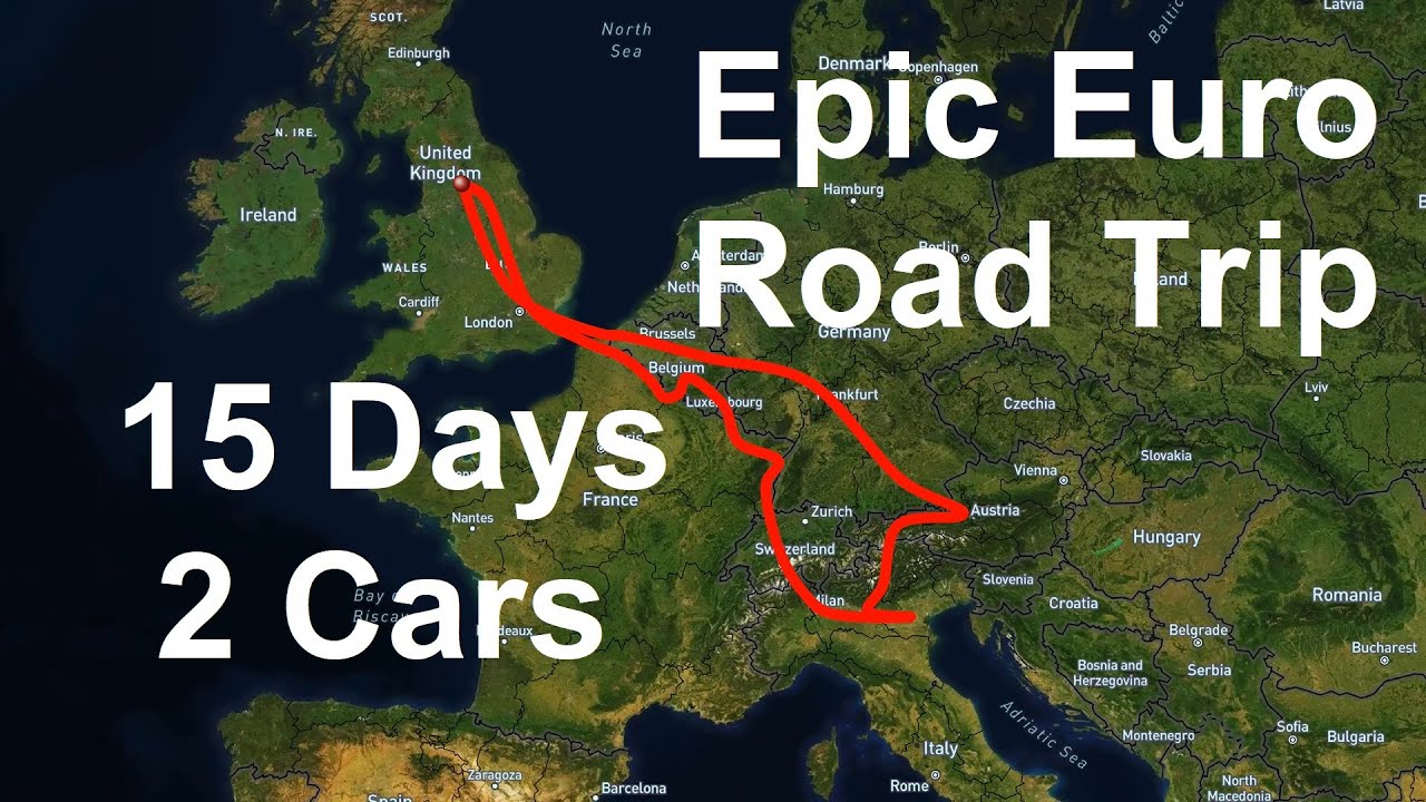 Epic Europe Roadtrip | 15 Days, 6 Countries, Unlimited Adventures: Climbing, Kayaking, Caving & More
