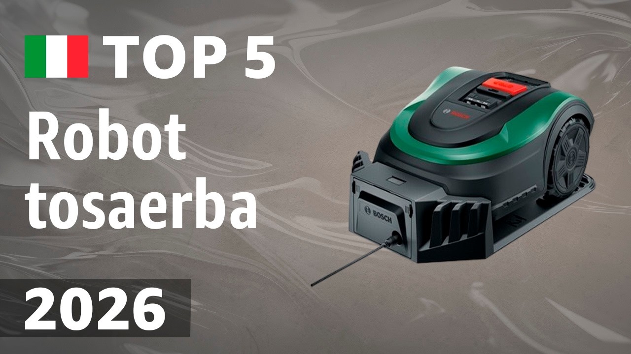 TOP—5. Migliori robot tosaerba 2026