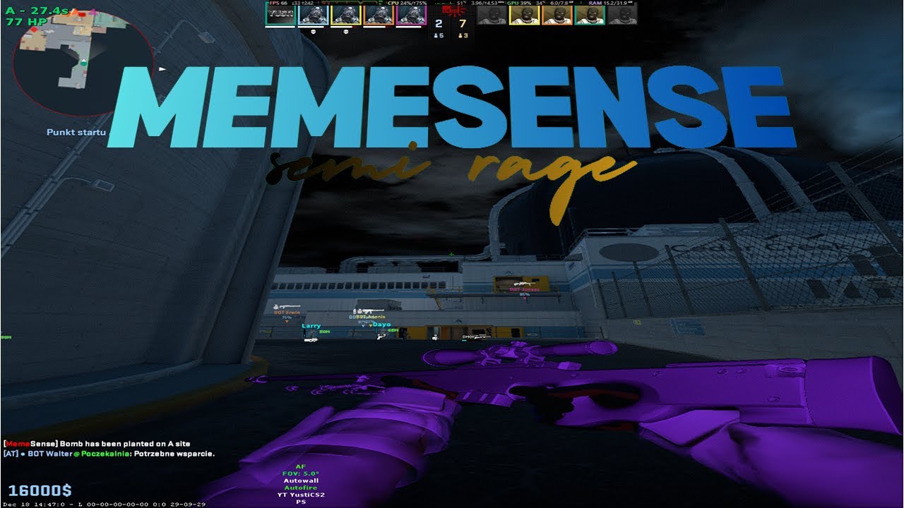 CS2 SEMI RAGE Ft. Memesense #5