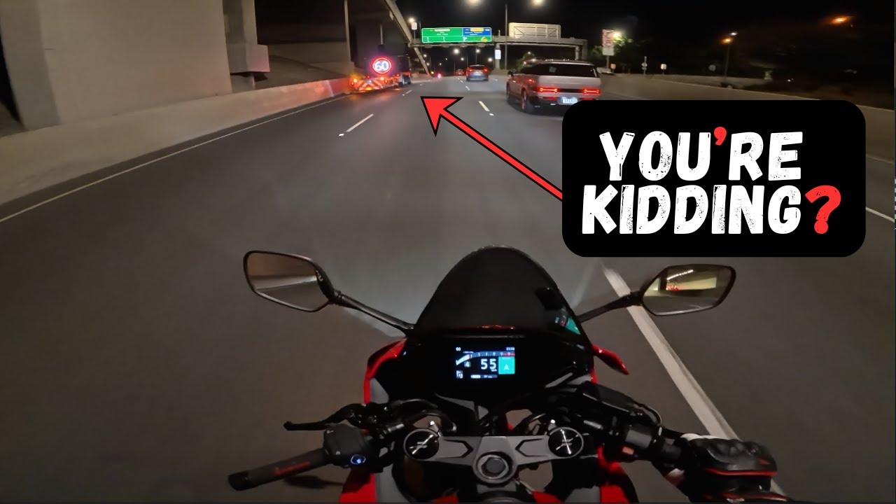 Night Ride Went Wrong on My CBR650R