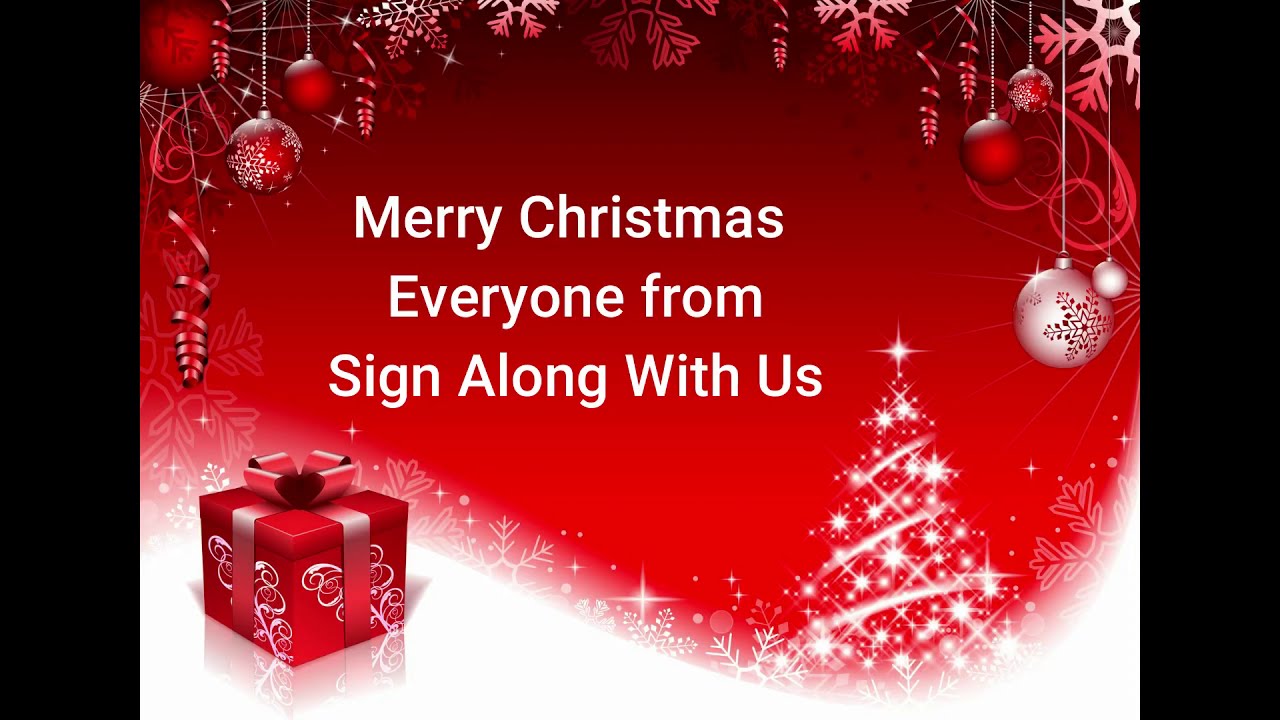 Sign Along With Us - Merry Christmas Everyone - SSE - Shakin Stevens