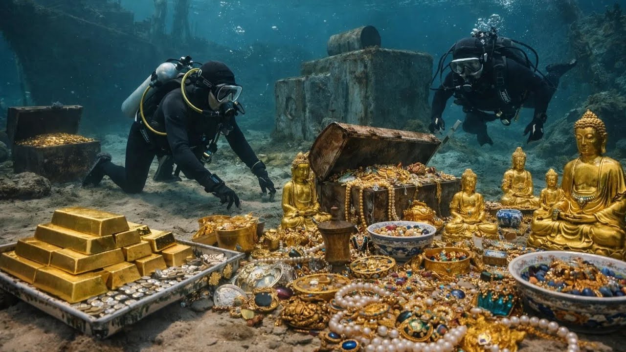 1978: Gold, Diamonds, and Watches Worth $1 Billion Discovered in Ocean Depths