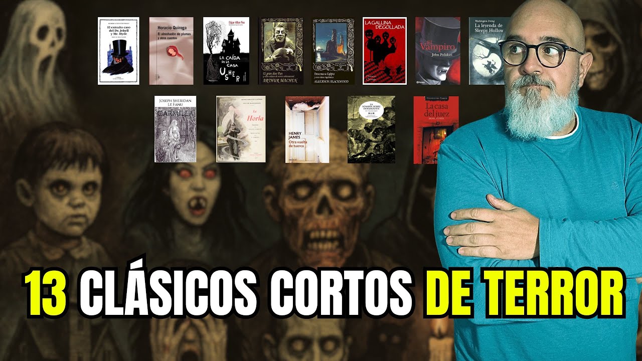 😨 13 novelas cortas de terror que te marcan más que mil páginas