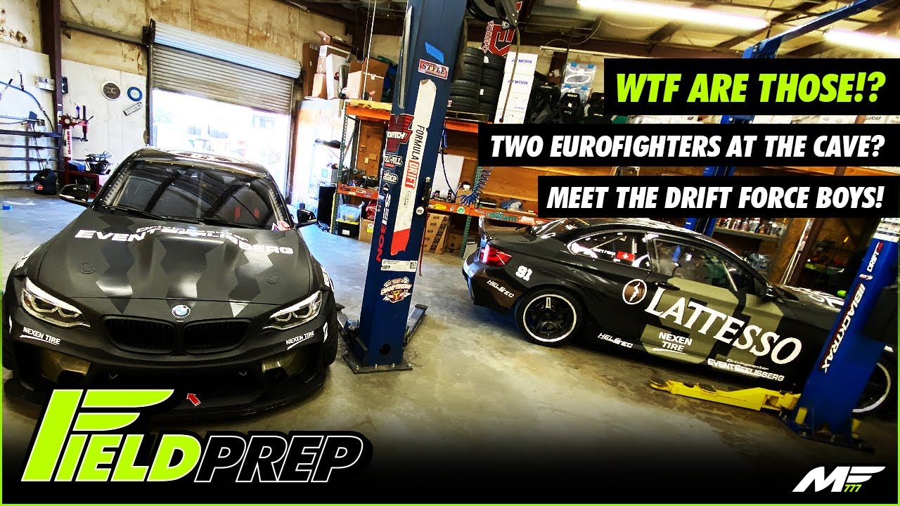 Two BADASS F22 drift cars at DRIFT CAVE. Here's why!