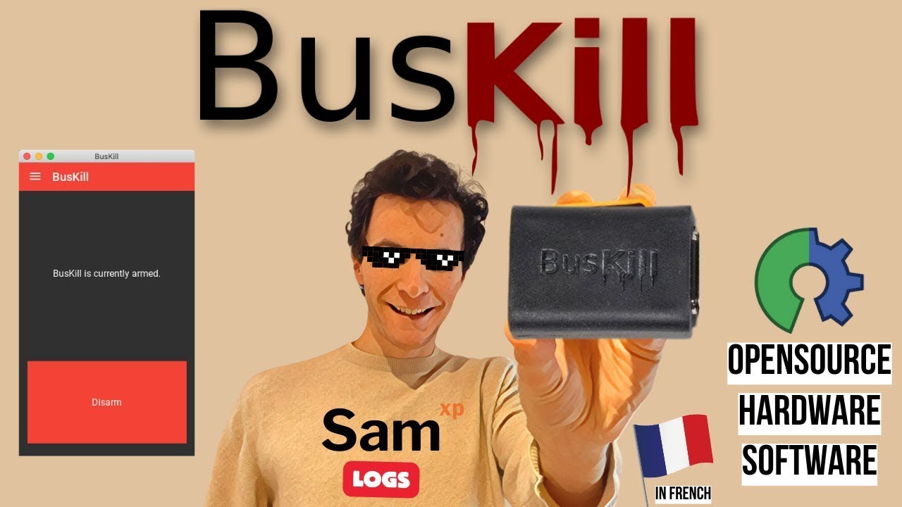 BusKill: Unboxing et Tutoriel en Français 🇫🇷 Le câble ultime pour sécuriser votre ordinateur !