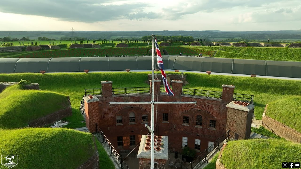 Fort Nelson Standing With Giants By Drone 4K