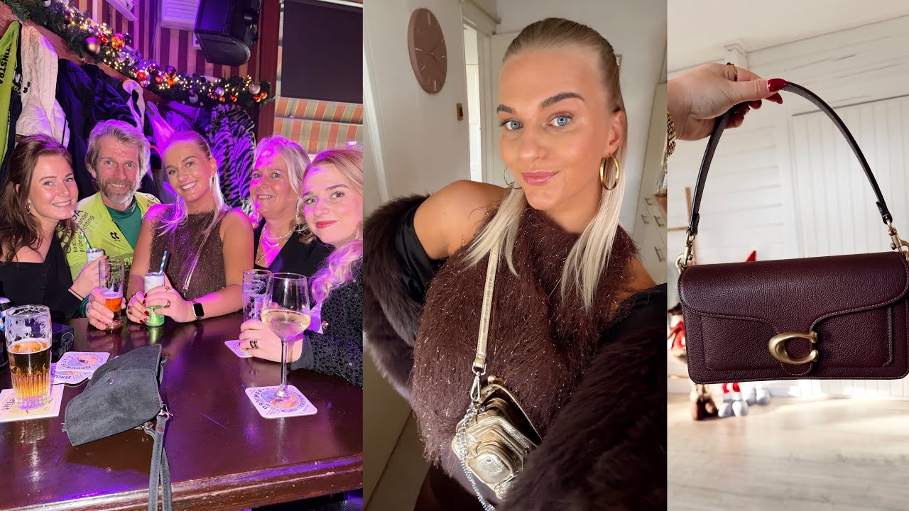 OUD & NIEUW VIEREN MET DE FAMILIE!🎆NIEUWE COACH TAS!!🛍️