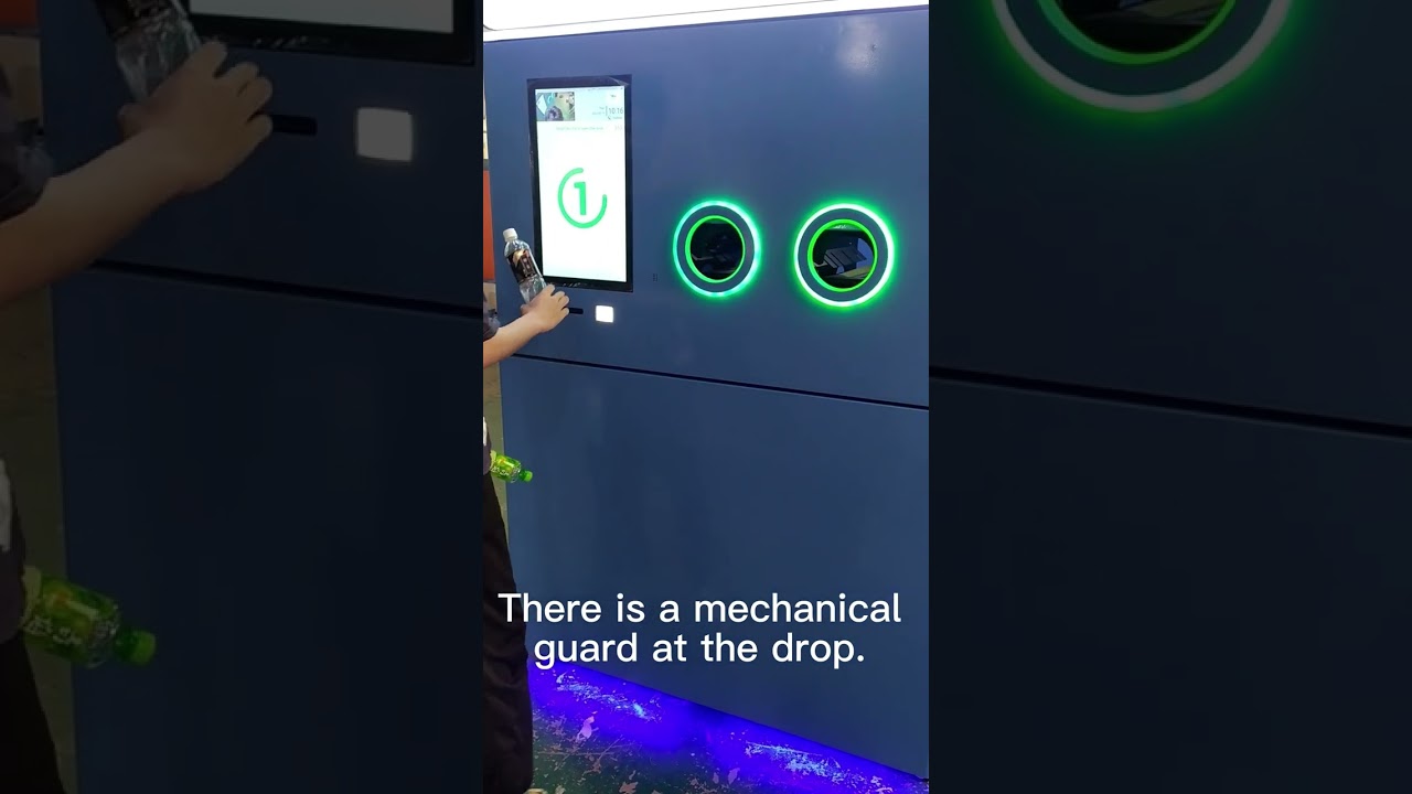 Leessche RVM -Reverse Vending Machine for plastic bottle and aluminum can
