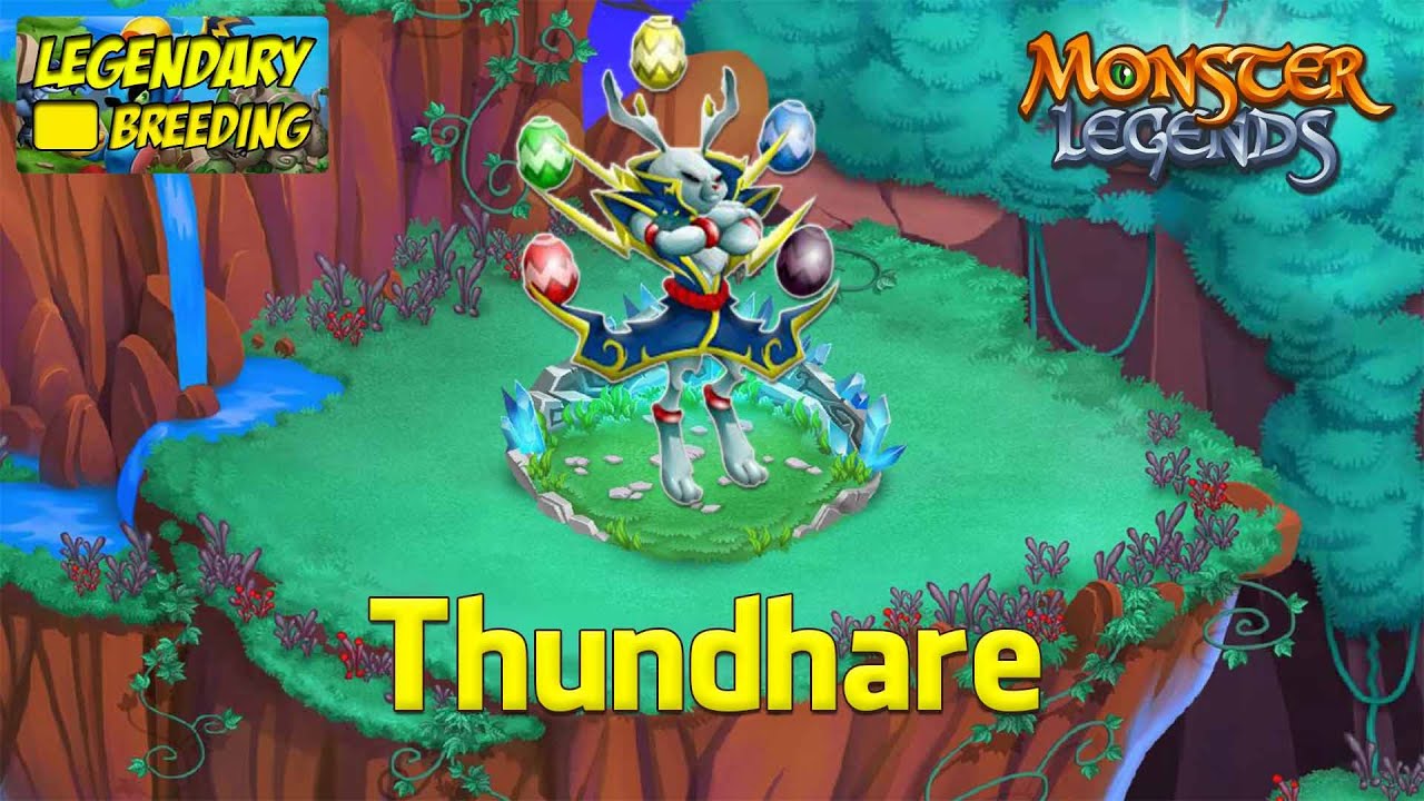 Monster Legends - How To Get Thundhare (Legendary) + Combat