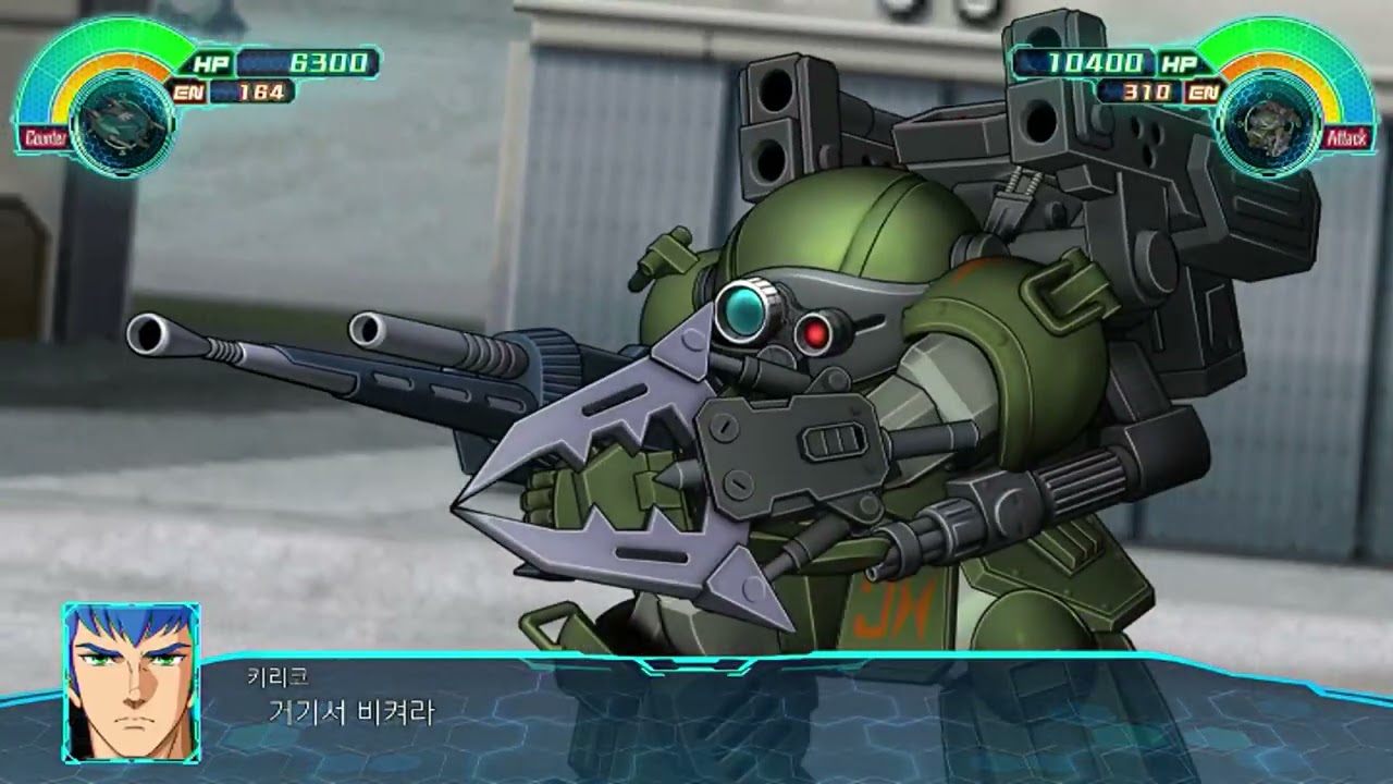 [PS4] 슈퍼로봇대전30 - 장갑기병 보톰즈 전투데모