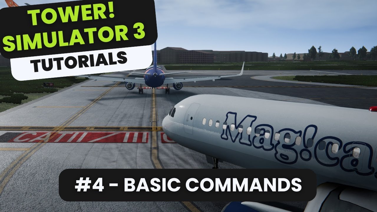 Tower! Simulator 3 tutorial #4 - Basic commands