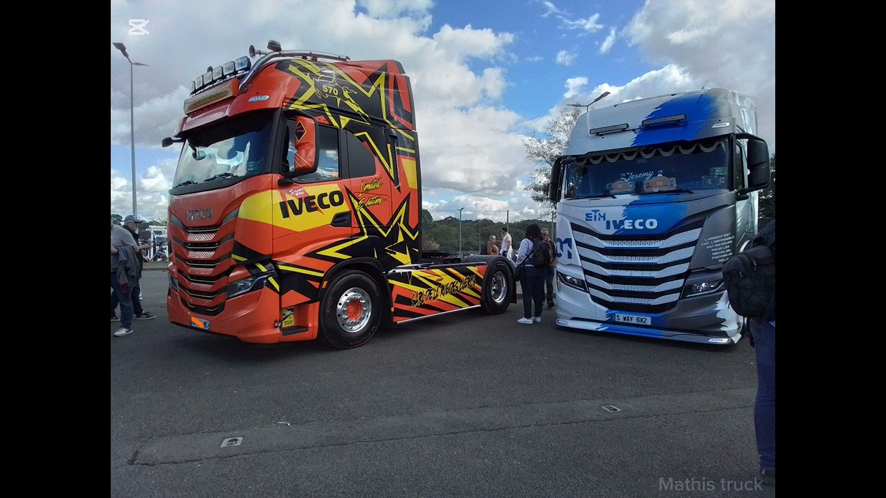 24 h du Mans camions 🥰 #camions