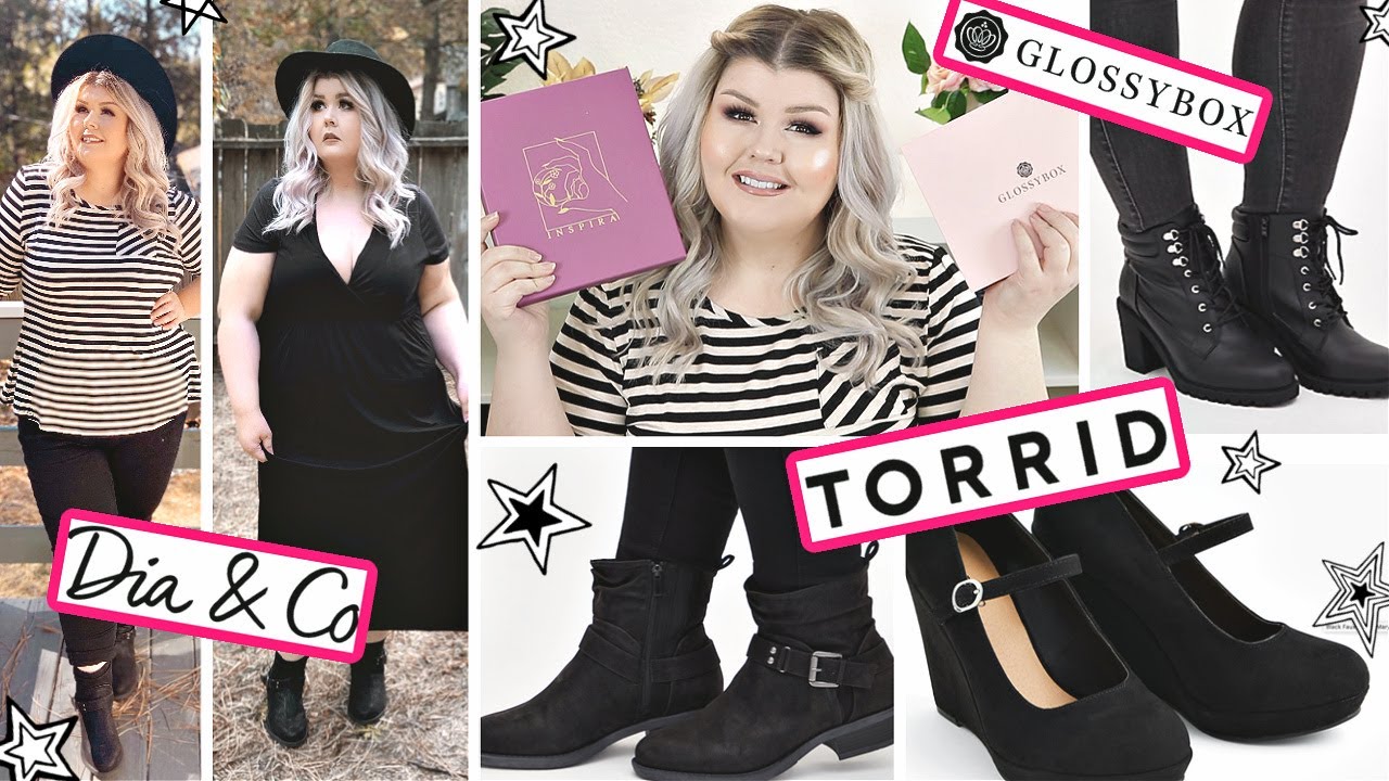 Random Haul : Torrid Shoes + Boots, Dia & Co, Glossybox & Inspira
