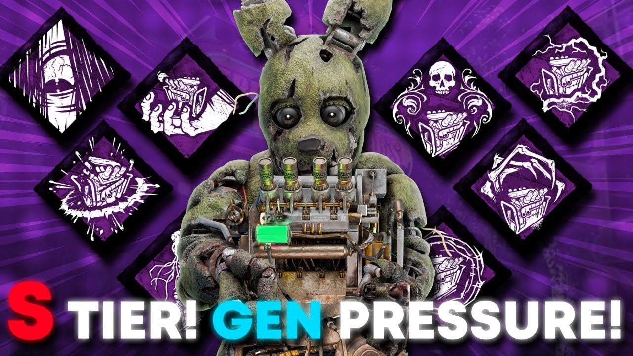 SPRINGTRAP GEN PRESSURE ADD-ON IS INSANE! | Dead by Daylight