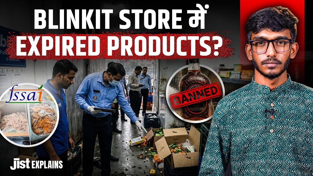 Why Is Food Safety Becoming Such a Big Problem? FSSAI Crackdown Explained ft. Varun | Jist