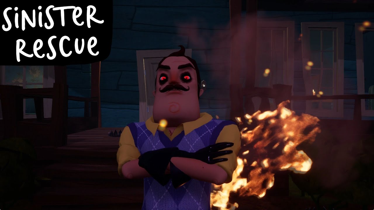 Sinister Rescue (part 3) - Hello Neighbor mod kit