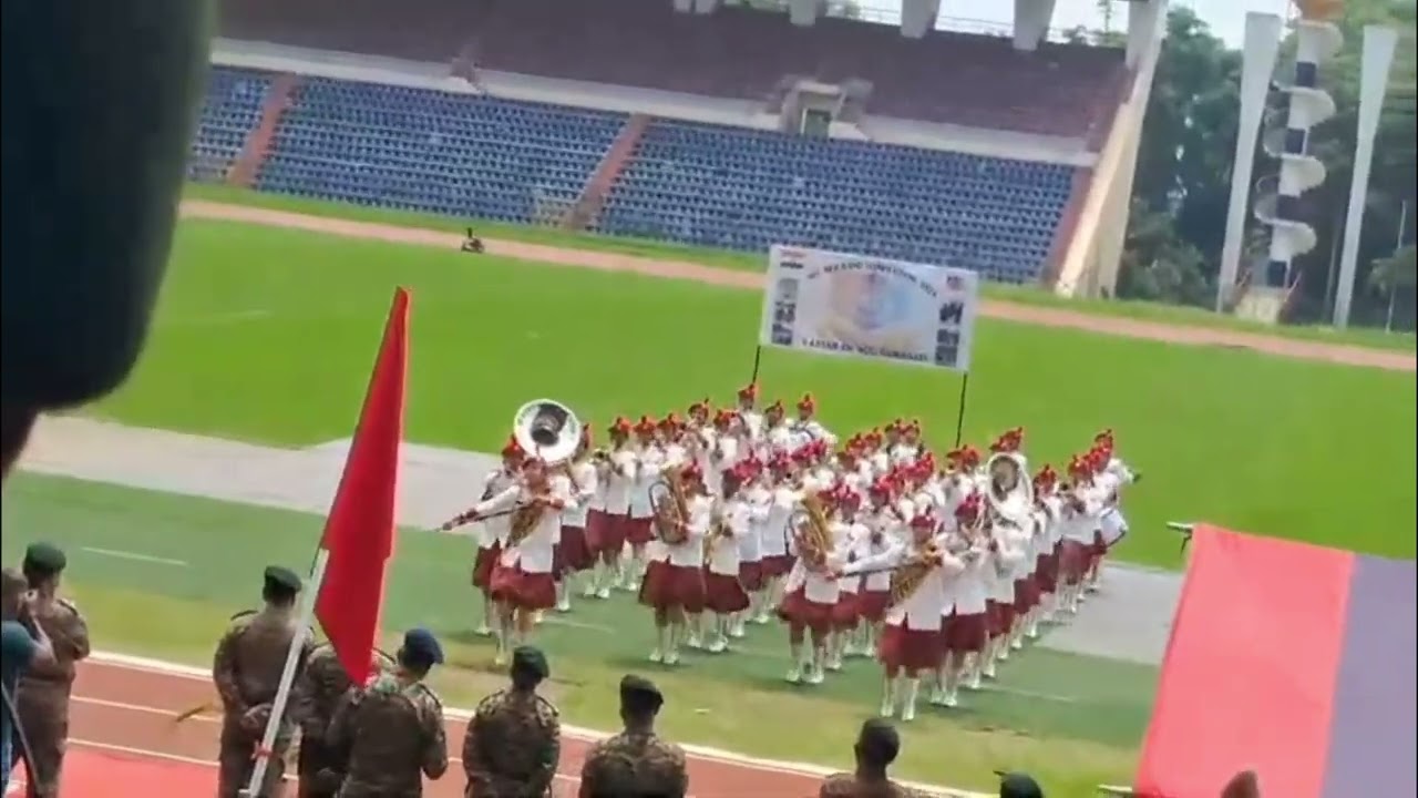 @sfsnarengi7383 SFS Narengi, Girls band NCC - Winner of Inter Group Band Compitition, NER 2024