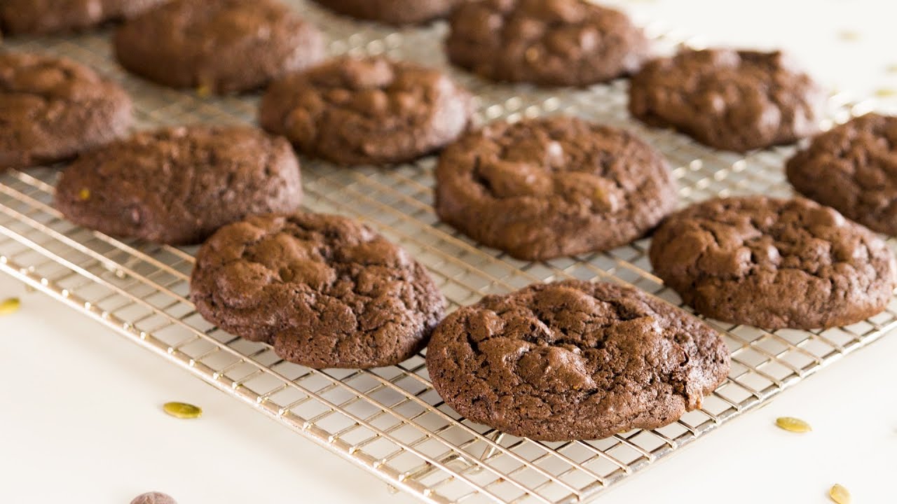 Spicy Dark Chocolate Cookies