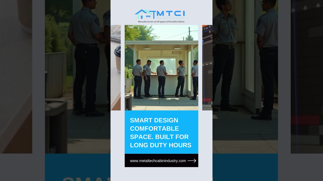 Portable Security Cabins Manufacturer in Mumbai | Metal Tech Cabin Industry #cabinsolutions