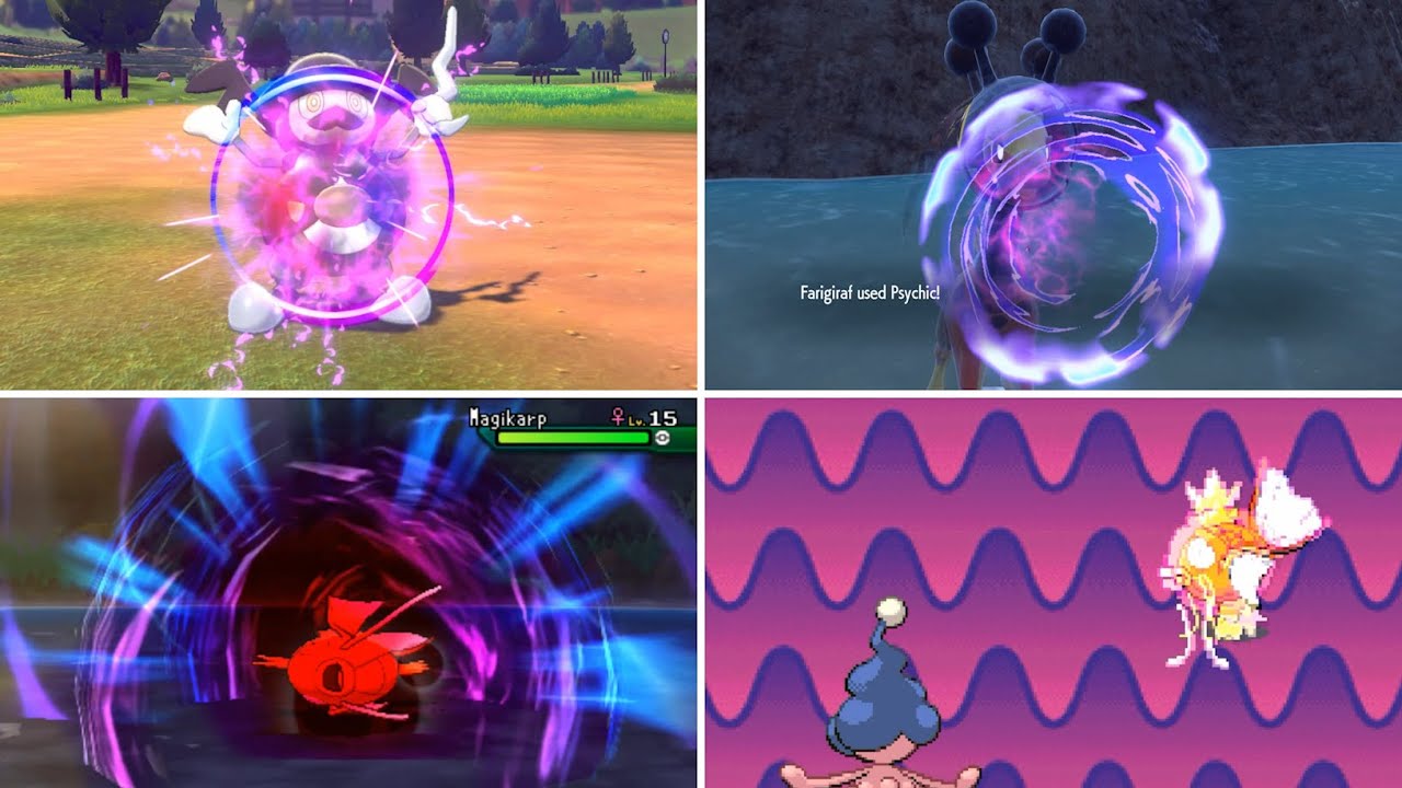 #94 Psychic - Generations 1-9 Pokémon move