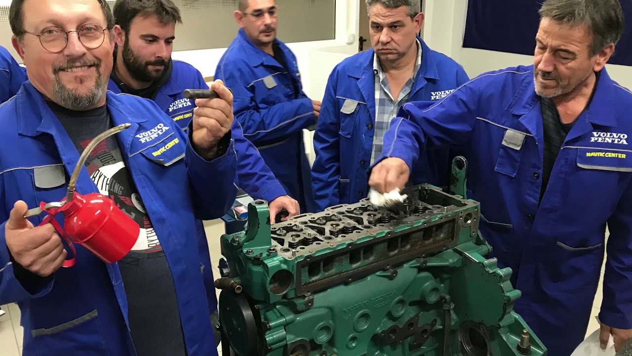 Curso motores D4,D6 VOLVO PENTA Octubre 2017