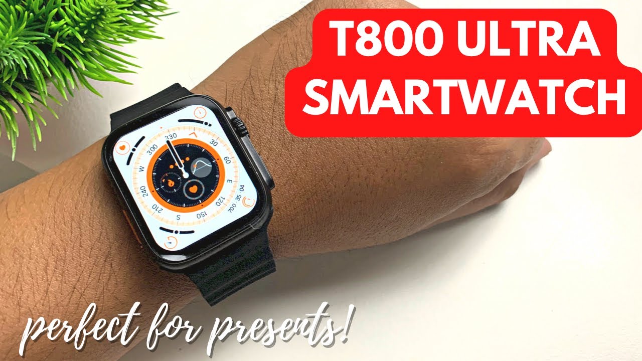 УМНЫЕ ЧАСЫ T800 ULTRA | РАСПАКОВКА И ПЕРВЫЙ ОБЗОР | АНГЛИЙСКИЙ