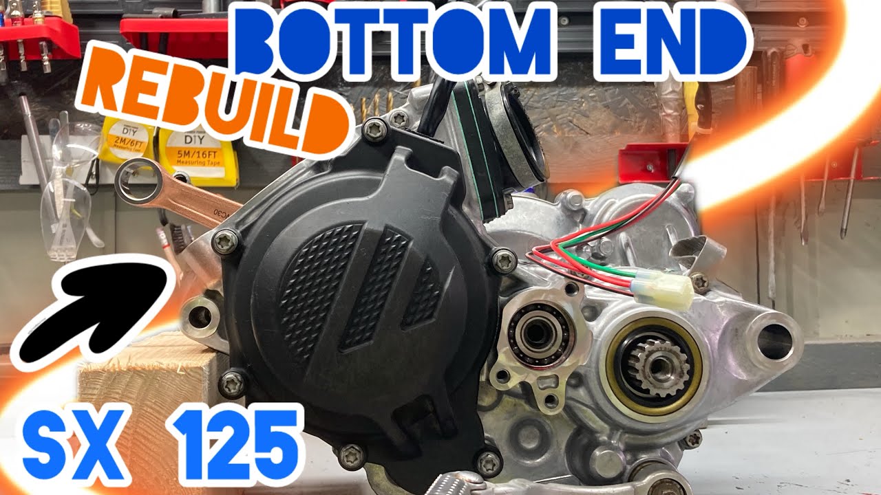 Engine REBUILD - BOTTOM END - 2 stroke KTM 125 SX