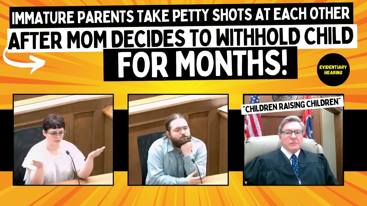 Immature Parents Take PETTY Shots At Each Other After Mom Decides To WithHold The Child For MONTHS!