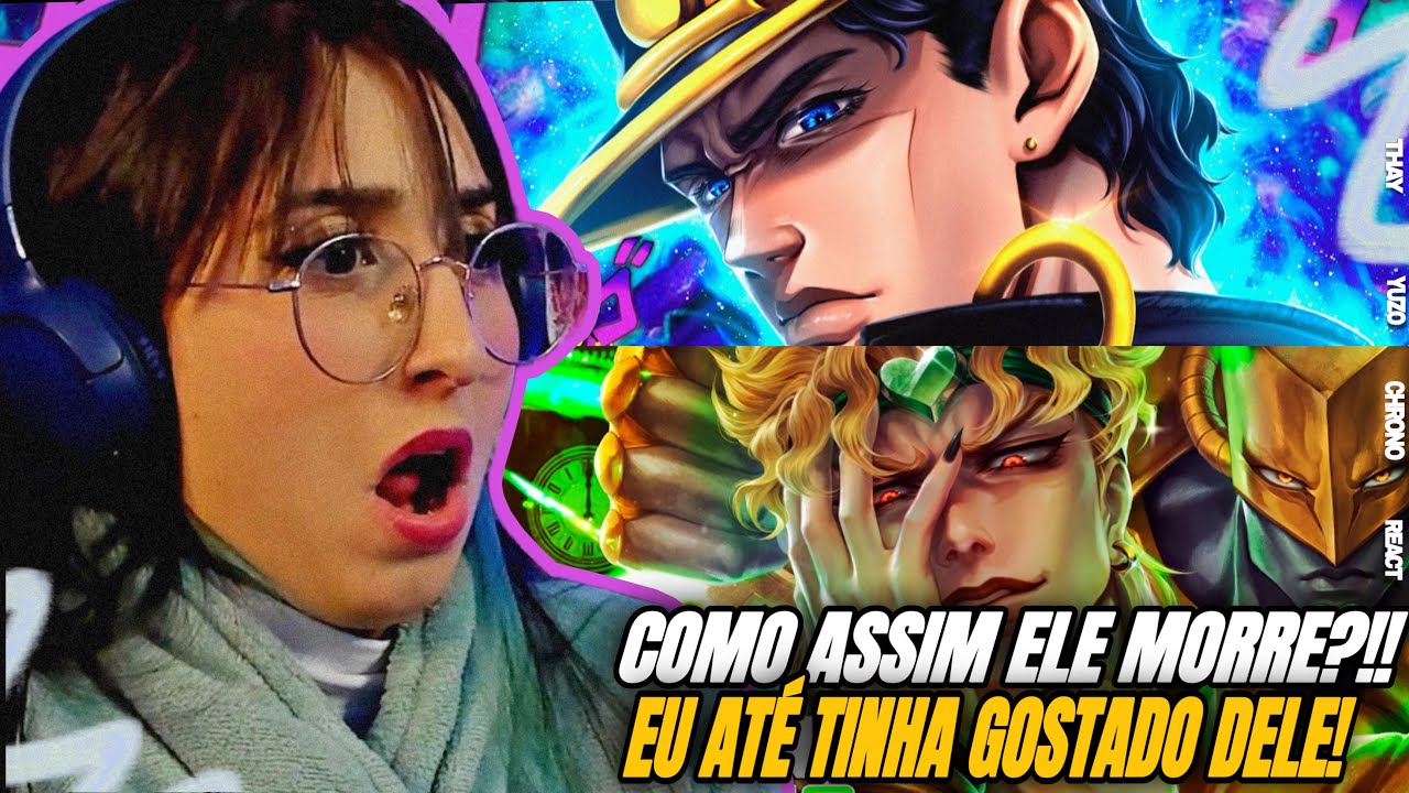 2 EM 1: Invencível - Jotaro & Dio Brando  - SUBMISSÃO (JoJo's Bizarre Adventure) | THAY REACT