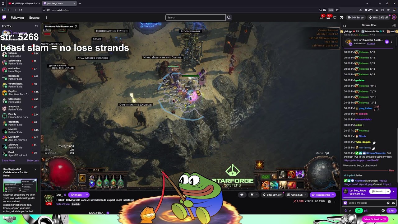 66K ES GiGarf Chieftain Got Sober That One Ring Craft Bad Idea and Focusing on Tree Now