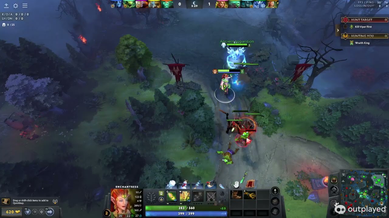 Enchantress Multiple Assist Gameplay