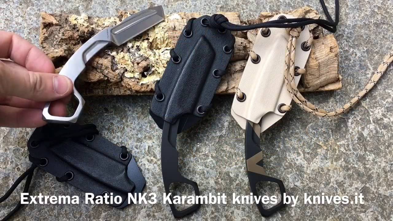 Extrema Ratio NK3 Karambit Neck knife by knives.it